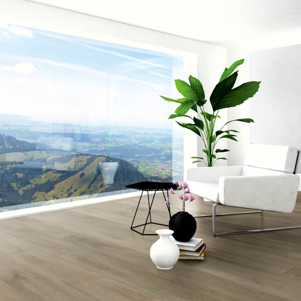 Aspecta Essentials GD30 plank - Dryback PVC - Downing Oak Light