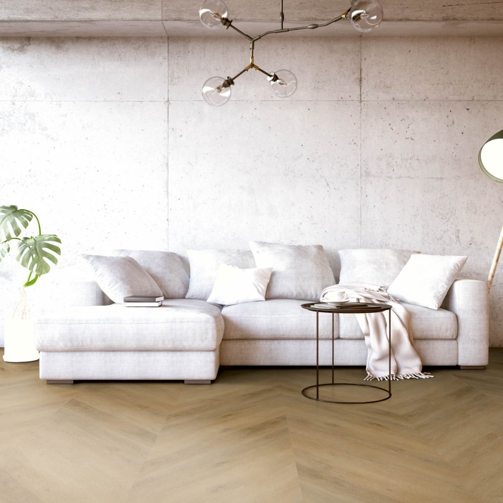 Aspecta Contours IC55 Hongaarse punt XL - Klik PVC - Soleil