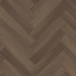 Ambiant Spigato Estino Visgraat 66111615 Brown PVC vloer - warme bruine eiken houtlook visgraat voor een stijlvol en modern interieur