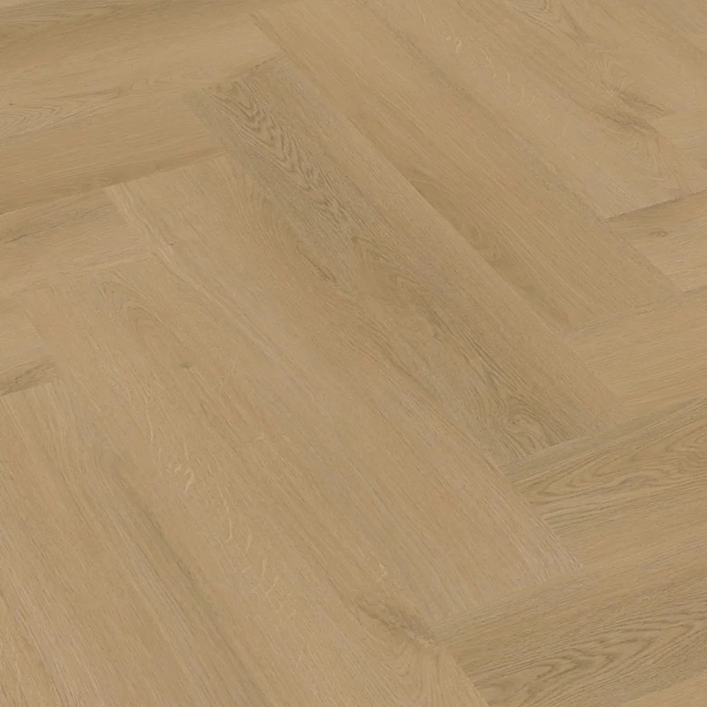 Ambiant Spigato Navaro Visgraat 96117513 Light Oak PVC vloer - visgraatpatroon in lichte eikenhout look voor een elegant interieur