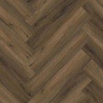Ambiant Spigato Visgraat Click 61583501 Warm Brown PVC vloer - verfijnde visgraat warme bruine houtlook met klikinstallatie voor een stijlvol interieur