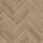 Hoomline Ambassador Visgraat Edmonton 61 PVC vloer - eiken visgraat houtlook die een modern, stijlvol en uitnodigend interieurontwerp creëert