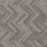 mFLOR Parva Broad Leaf 40828 Grey Sycamore PVC vloer, duurzame en stijlvolle visgraat, ideaal voor zowel moderne als klassieke interieurs