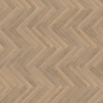 mFLOR Parva River Oak 41319 Rhone PVC vloer, duurzaamheid met een elegante visgraatpatroon voor moderne en klassieke interieurs