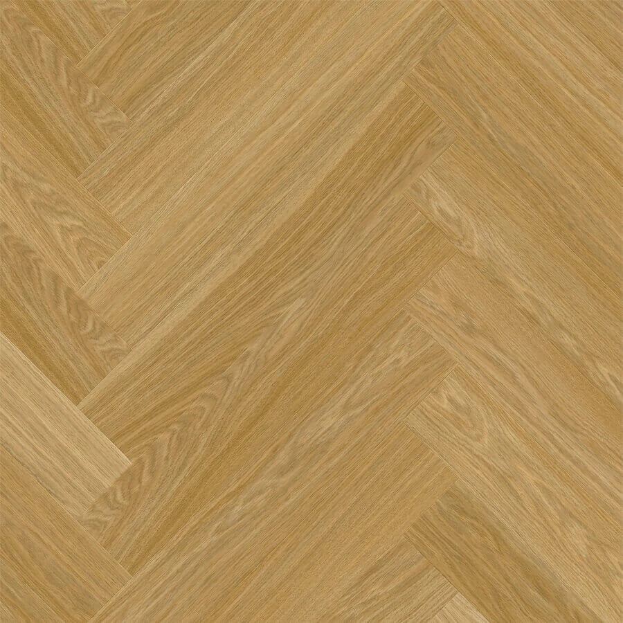 Quick Step Pristine SGHBC20332 Serene Eik Medium Naturel pvc vloer, tijdloze visgraatvloer in medium natureltinten voor een stijlvol interieur