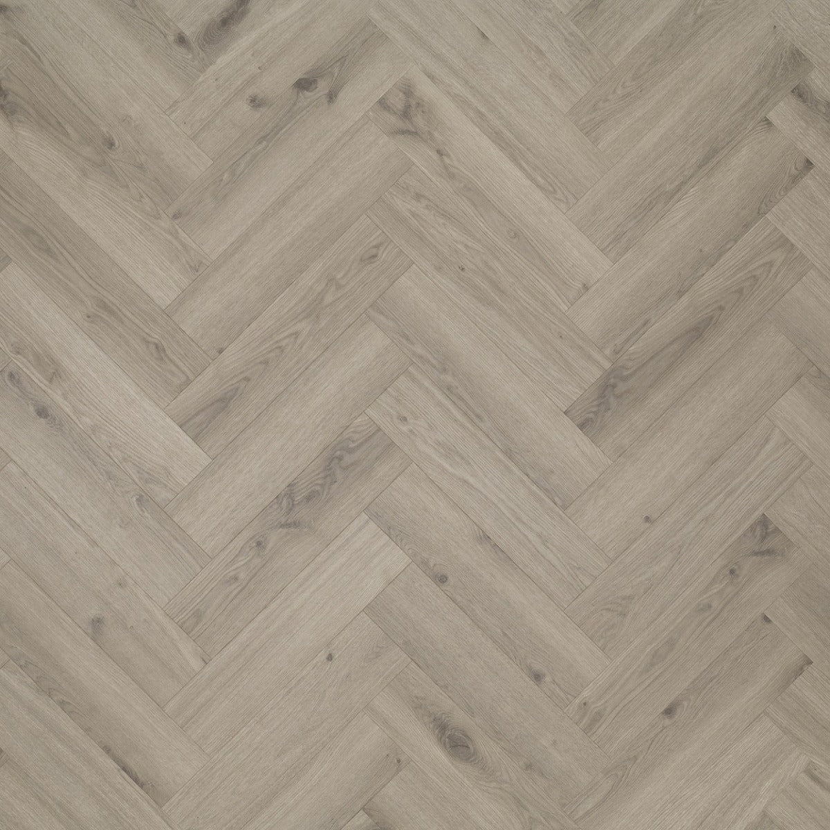 Tarkett iD Inspiration 55 Visgraat Delicate Oak Clay pvc vloer, zachte kleikleurige eikentinten in visgraatpatroon voor een warme uitstraling