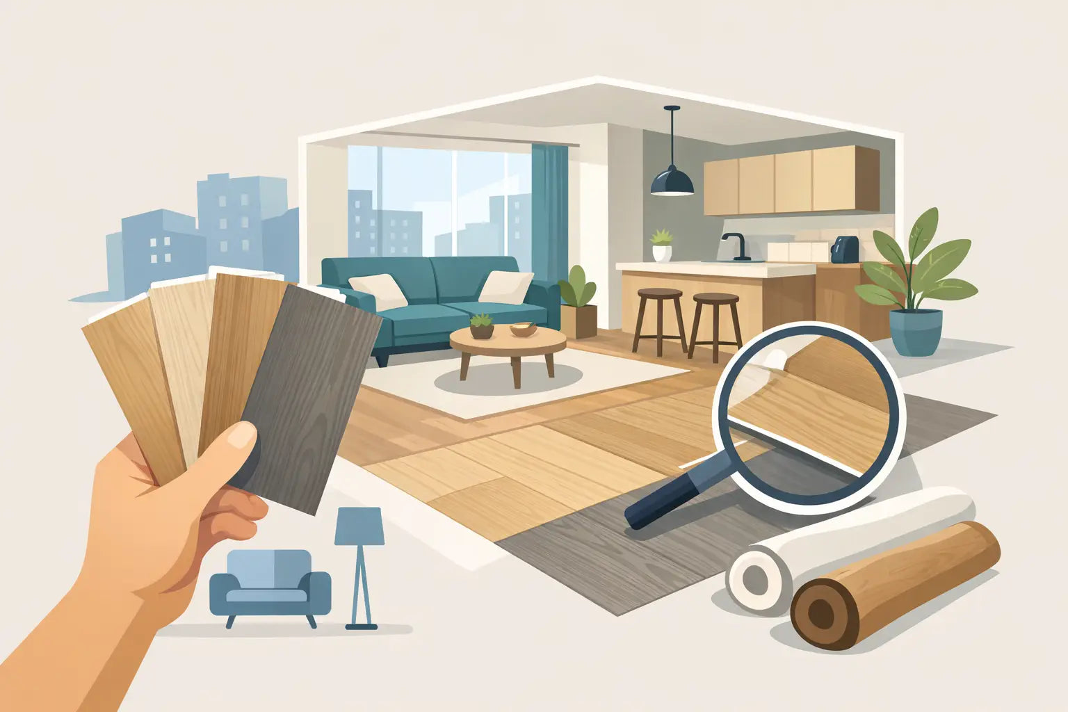PVC vloer voor appartement kiezen
