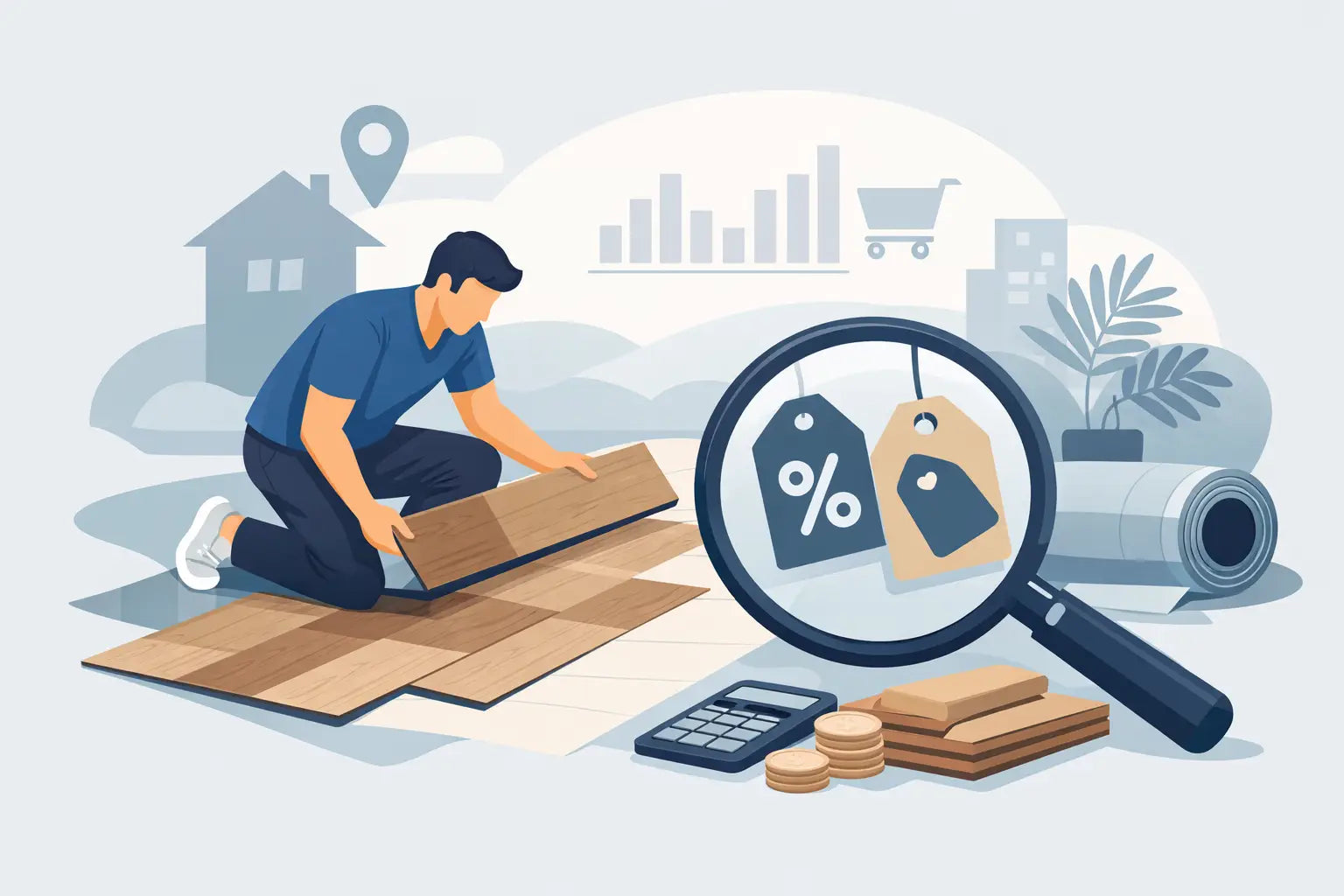 Goedkope pvc vloer aanbieding vinden