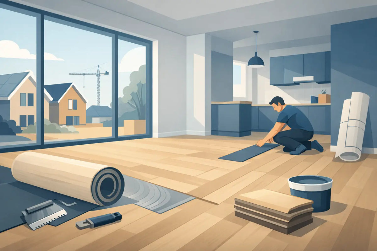 Pvc vloer in nieuwbouw zonder verrassingen