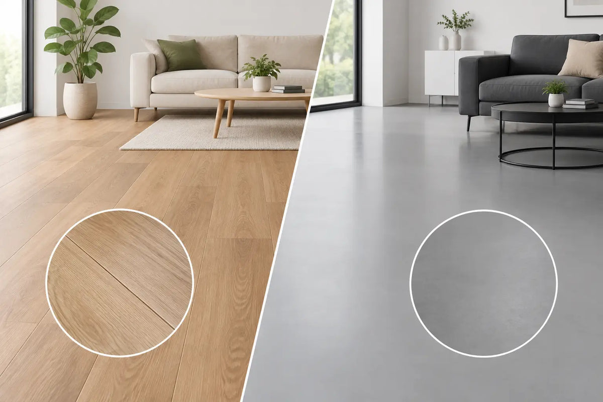 PVC vloer versus gietvloer vergelijken voor uw huis