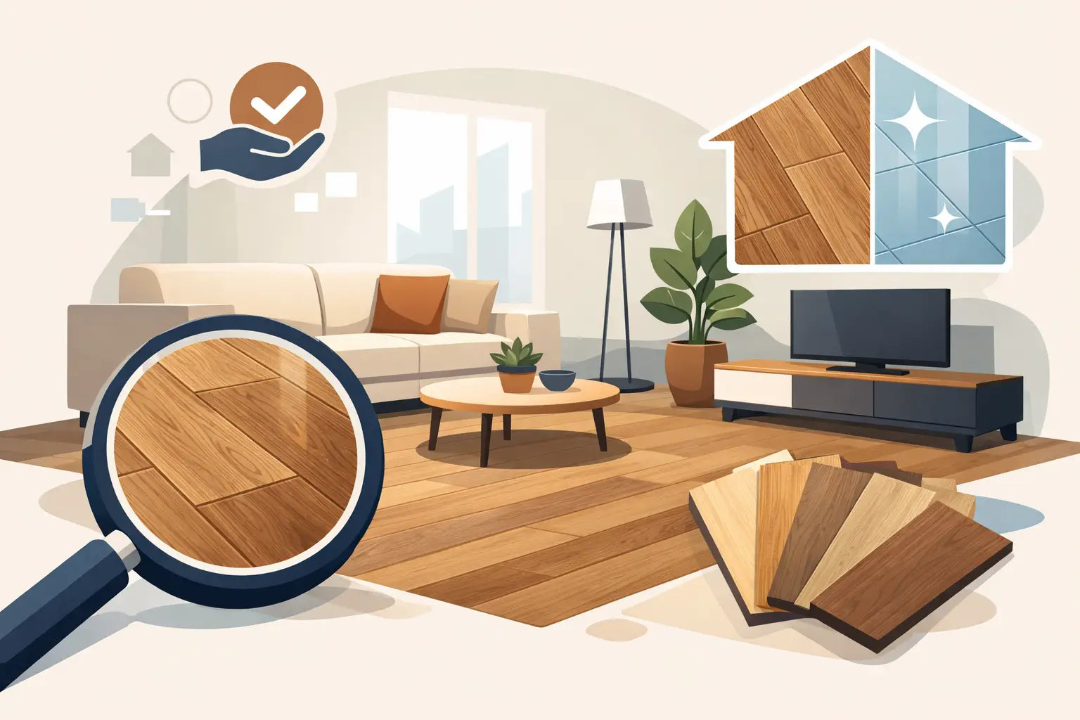 Houtlook pvc vloer woonkamer: slim kiezen