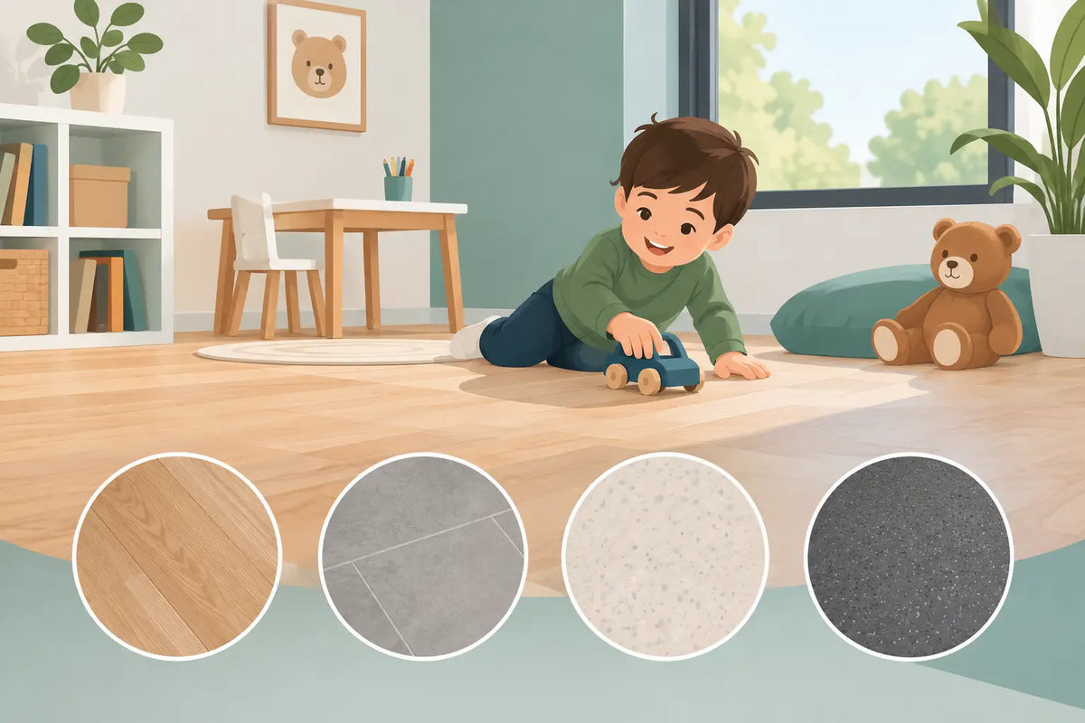 Top vloeren voor kinderen: slim en sterk kiezen