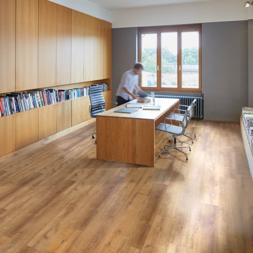 Aspecta Essentials GD30 plank - Dryback PVC - Colonial Oak Honey