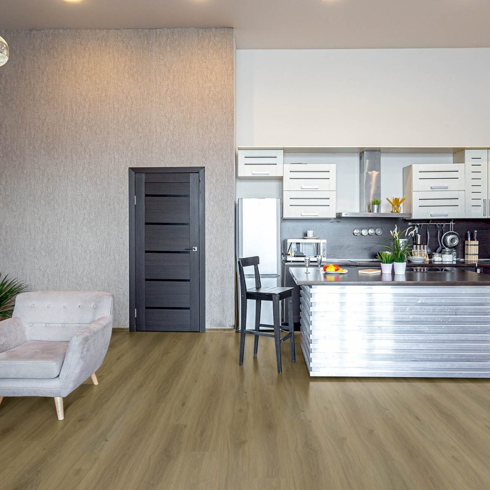 Aspecta Excellence GD55 XL plank - Dryback PVC - Pecan