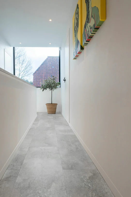 COREtec Authentics Tiles 150 Cyclone | Tegel 91x47 cm | Click PVC