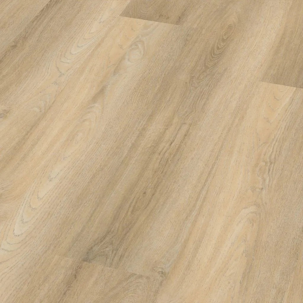 Close-up van Ambiant Avanto 90974504 Beige PVC vloer - gedetailleerde houtnerf en zachte beige tinten
