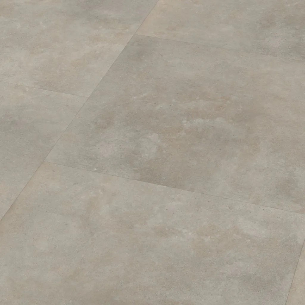 Ambiant Ceramo 60885210 Beige PVC vloer - ruime beige betonlook tegel voor een moderne en uitnodigende woninginrichting