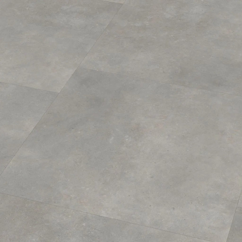 Ambiant Ceramo 60885211 Light Grey PVC vloer - ruime lichtgrijze betonlook tegel voor een stijlvol en eigentijds woninginterieur