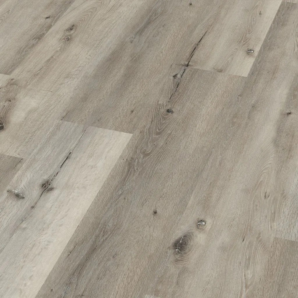 Ambiant Essenzo 90991905 Smoky PVC vloer - ruime smoky eiken houtlook strook voor een eigentijdse en uitnodigende woninginrichting