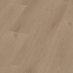 Close-up van Ambiant Navaro 68117511 Dark Oak PVC vloer - gedetailleerde houtnerf en rijke donkere tinten