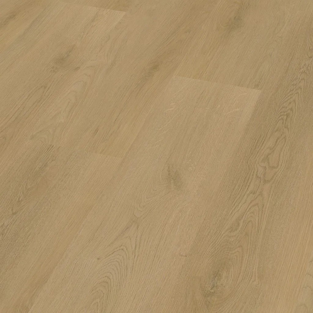 Close-up van Ambiant Navaro 68117513 Light Oak PVC vloer - gedetailleerde houtnerf en lichte eikentinten