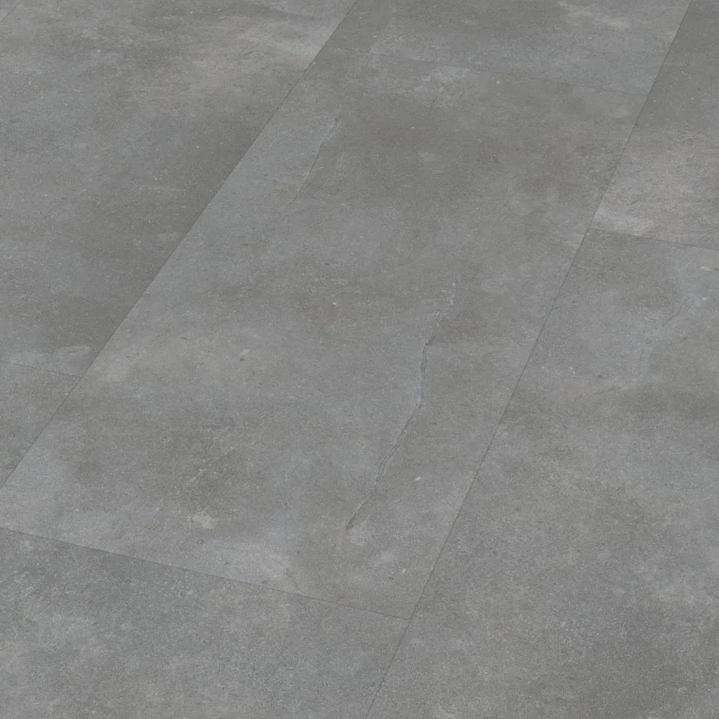 Ambiant Piazzo Click 61927412 Grey PVC vloer - elegante grijze tegel met klikinstallatie voor een eigentijds, uitnodigend en chic interieur