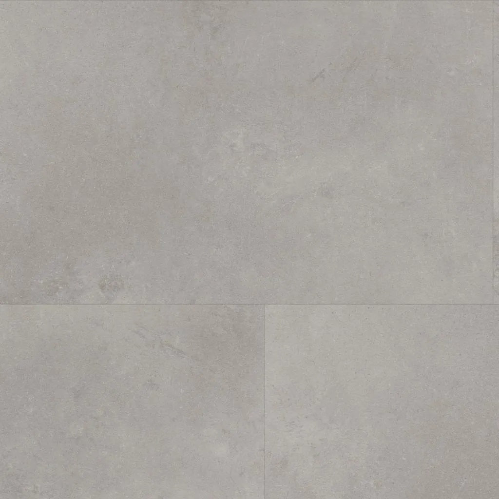 Close-up van Ambiant Sarino 67114113 Grey PVC tegelvloer - gedetailleerde textuur en neutrale grijstinten voor een moderne uitstraling
