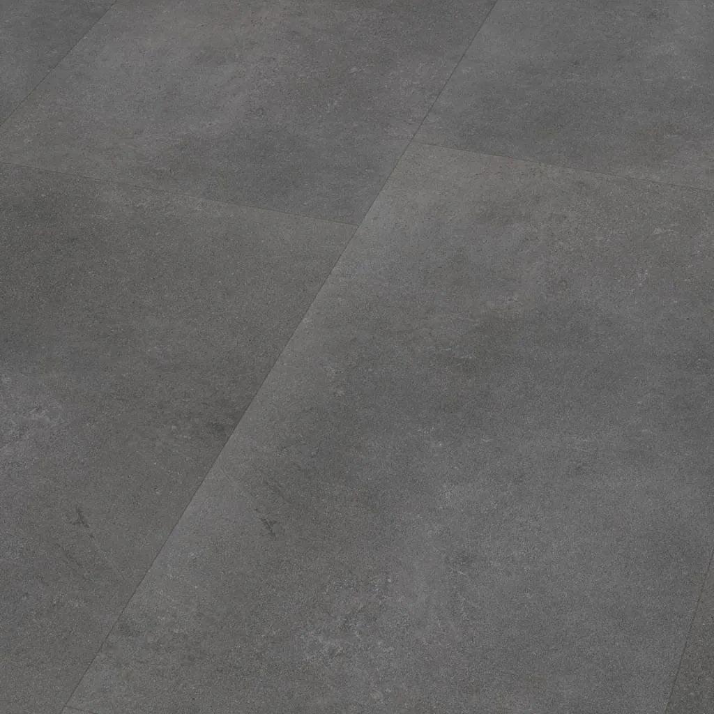Ambiant Sarino XL 67124211 Dark Grey PVC tegelvloer - donkere grijze  tegel betonlook voor een elegant en modern interieur