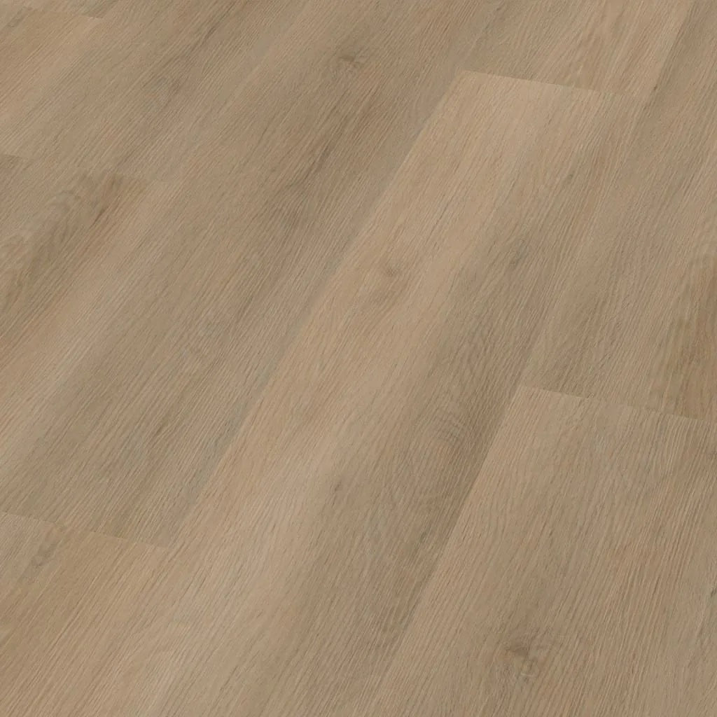 Close-up van Ambiant Sentima 60118313 Natural Oak PVC vloer - gedetailleerde houtnerf en warme natuurlijke tinten