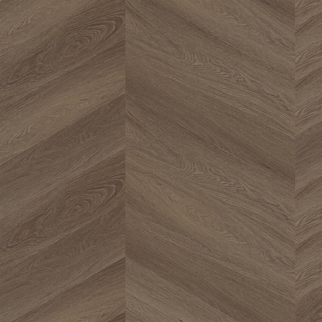Ambiant Spigato Estino Hongaarse Punt 66131615 Brown PVC vloer - bruine eiken houtlook voor een stijlvol, modern en uitnodigend interieur