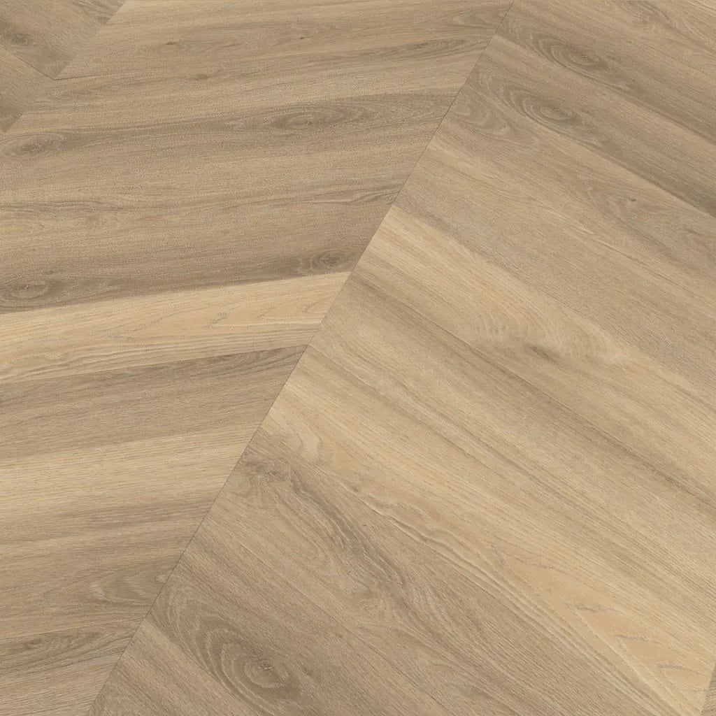 Ambiant Spigato Hongaarse Punt 90732504 Beige PVC vloer - elegante Hongaarse Punt beige houtlook voor een eigentijds, chic en gastvrij interieur