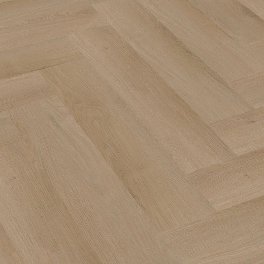 Ambiant Spigato Navaro Visgraat 96117512 Natural Oak PVC vloer - visgraatpatroon in natuurlijke eikenhout look voor een warm en stijlvol interieur