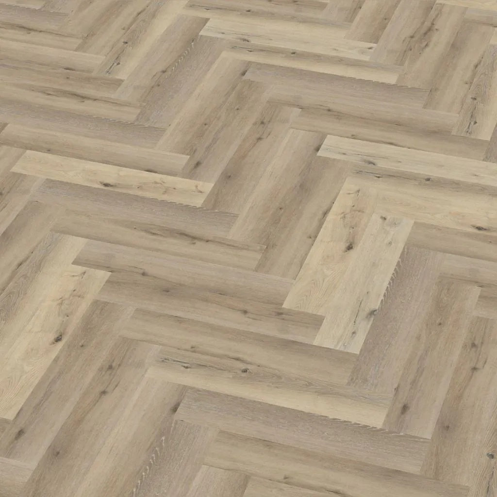 Ambiant Spigato Visgraat 90742511 Light Oak PVC vloer - elegante visgraat lichte eiken houtlook voor een eigentijds, chic en gastvrij interieur
