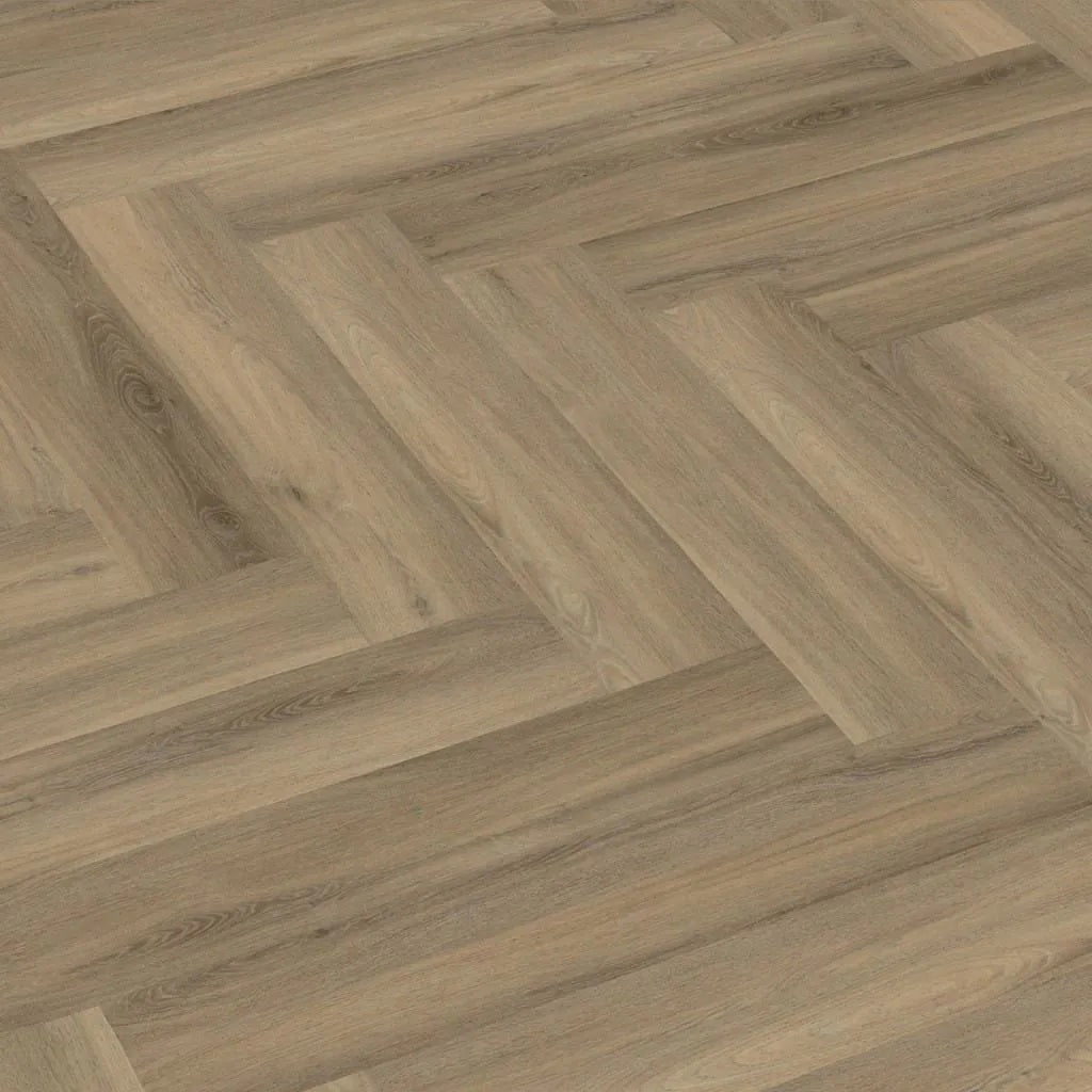 Ambiant Spigato Visgraat 90963502 Light Brown PVC vloer - elegante visgraat lichte bruine houtlook voor een eigentijds, chic en gastvrij interieur