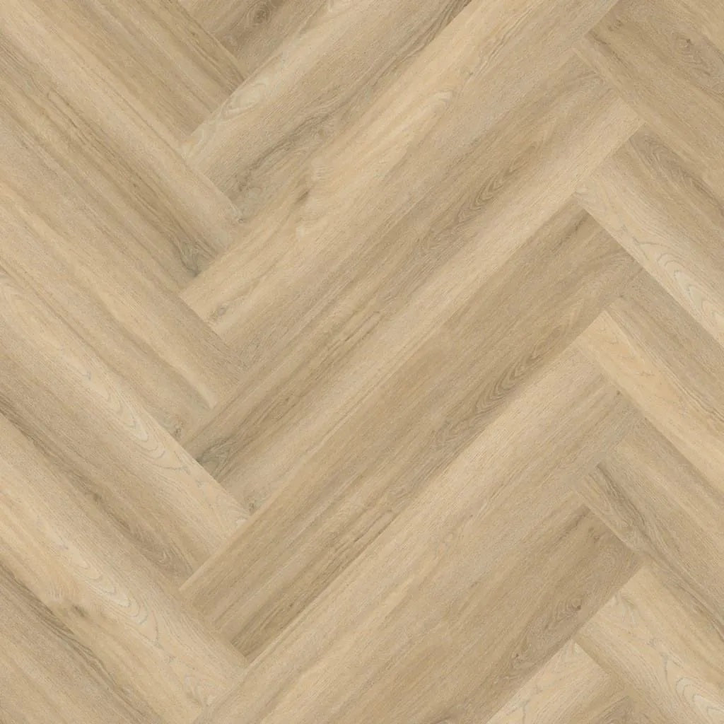 Ambiant Spigato Visgraat 90963504 Beige PVC vloer - verfijnde visgraat beige houtlook voor een stijlvol, modern en uitnodigend interieur