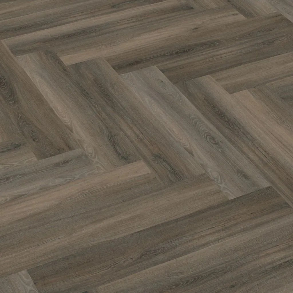 Ambiant Spigato Visgraat 90963506 Dark Grey PVC vloer - elegante visgraat donkergrijze houtlook voor een eigentijds, chic en gastvrij interieur