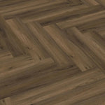 Ambiant Spigato Visgraat Click 61583501 Warm Brown PVC vloer - elegante visgraat warme bruine houtlook met klikinstallatie voor een eigentijds interieur