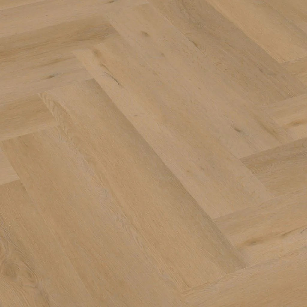 Ambiant Spigato Vivero Visgraat 64111825 Warm Oak PVC vloer - elegante visgraat warme eiken houtlook voor een eigentijds, chic en gastvrij interieur