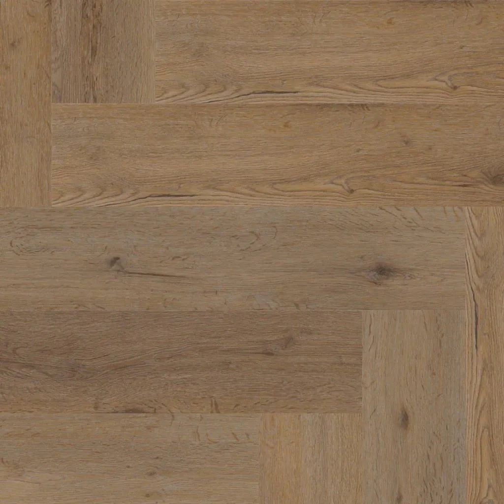 Ambiant Spigato Vivero Visgraat Click 64122821 Smoky PVC vloer - verfijnde visgraat smoky eiken houtlook met klikinstallatie voor een stijlvol interieur
