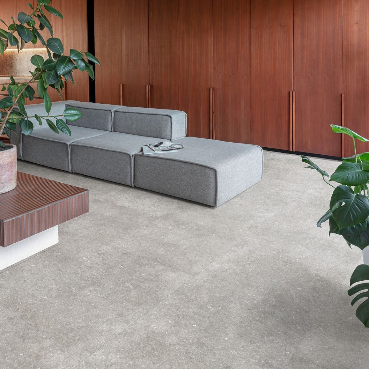 Floorify Kleine Tegels F531 Etna Small PVC vloer - luxe tegelvloer die zorgt voor een modern, chic en gastvrij woongevoel