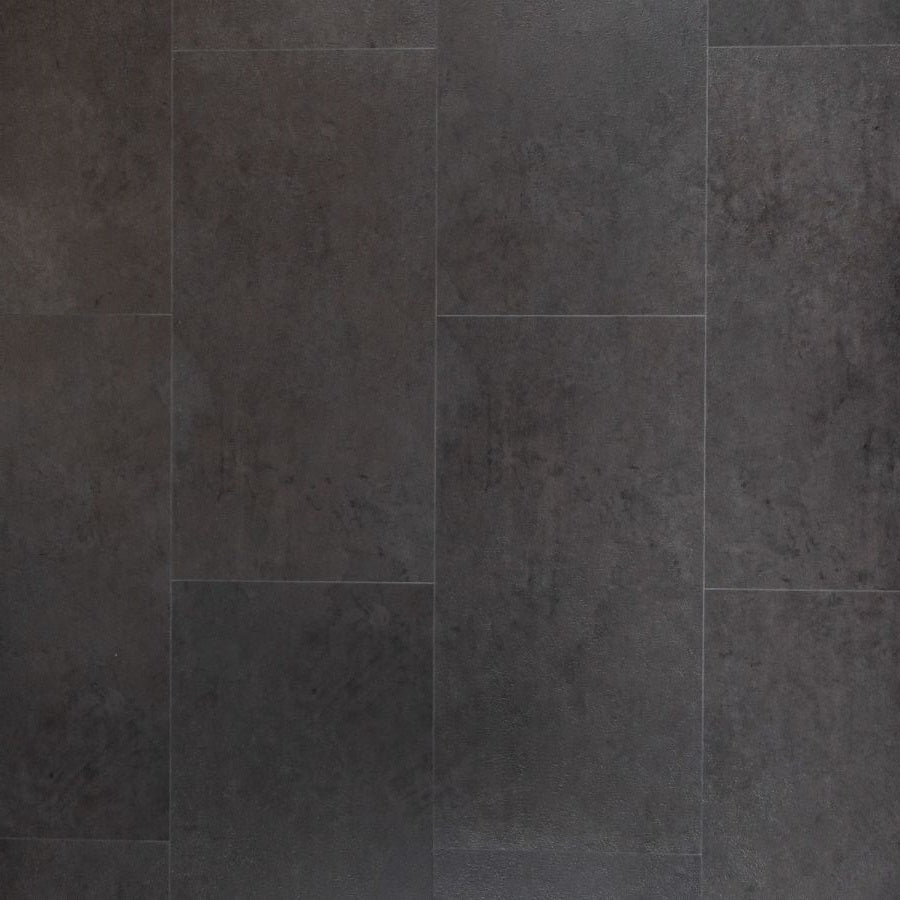 Elegante Otium Tile Himalaya 94651 PVC vloer in een eigentijdse ruimte, met gedetailleerde steentextuur en een verfijnde, natuurlijke uitstraling