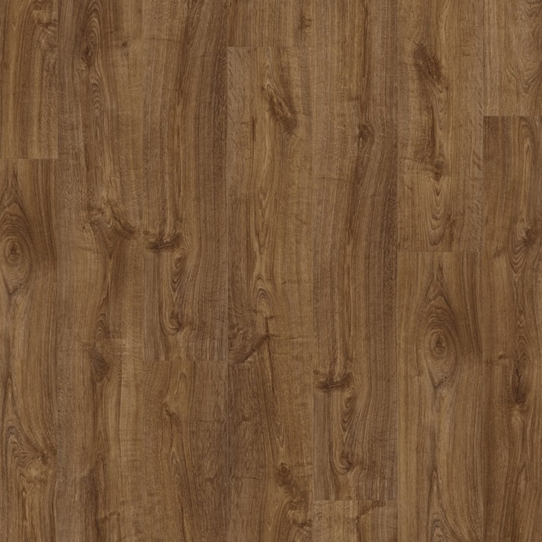 Quick Step Bloom AVMPU40090 Herfstbruine Eik pvc vloer, diepe herfstbruine houtlook voor een warme en klassieke uitstraling