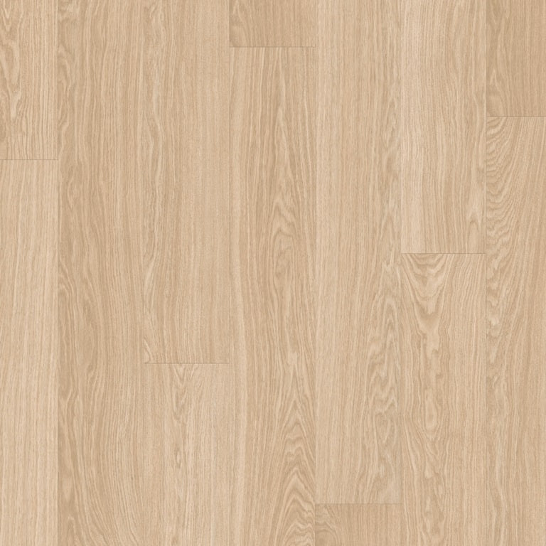 Quick Step Bloom AVMPU40097 Pure Eik Blush pvc vloer, zachte eikenhoutlook met een lichte blush tint voor een frisse uitstraling