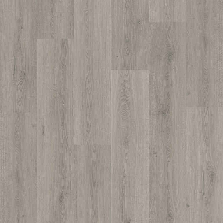 Quick Step Bloom AVMPU40237 Botanisch Grijs pvc vloer, grijze houtlook voor een moderne en strakke uitstraling