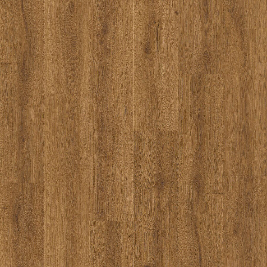 Quick Step Bloom AVMPU40315 Botanische Karamel Eik pvc vloer, warme karamelkleurige houtlook voor een gezellige uitstraling