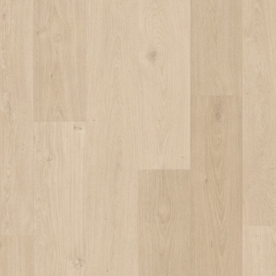 Quick Step Blos AVSPU40322 Kusteik Zand pvc vloer, warme zandkleurige houtlook voor een natuurlijke en serene uitstraling