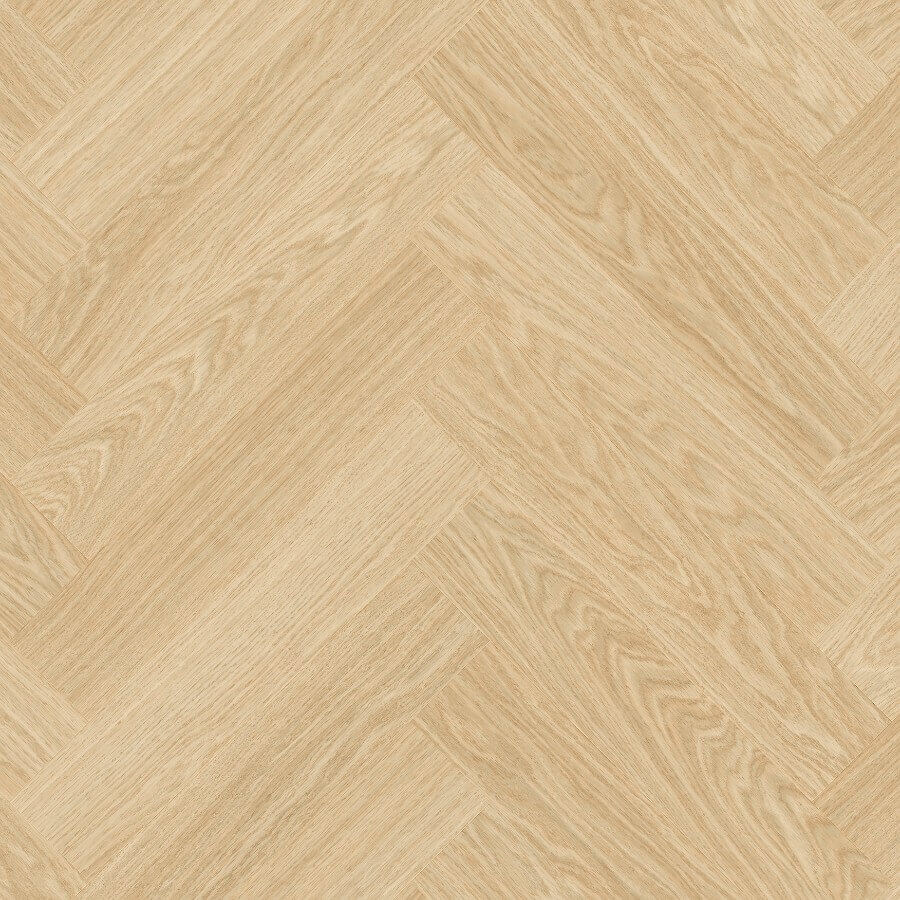 Quick Step Ciro AVHBU40359 Pure Eik Blush pvc vloer, elegante visgraat vloer in lichte eiken tinten voor een verfijnde en moderne uitstraling