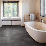 Quick Step Oro AVSTU40231 Vulkanische Rots pvc vloer, duurzame click-vloer in donker vulkanisch design, ideaal voor een modern interieur