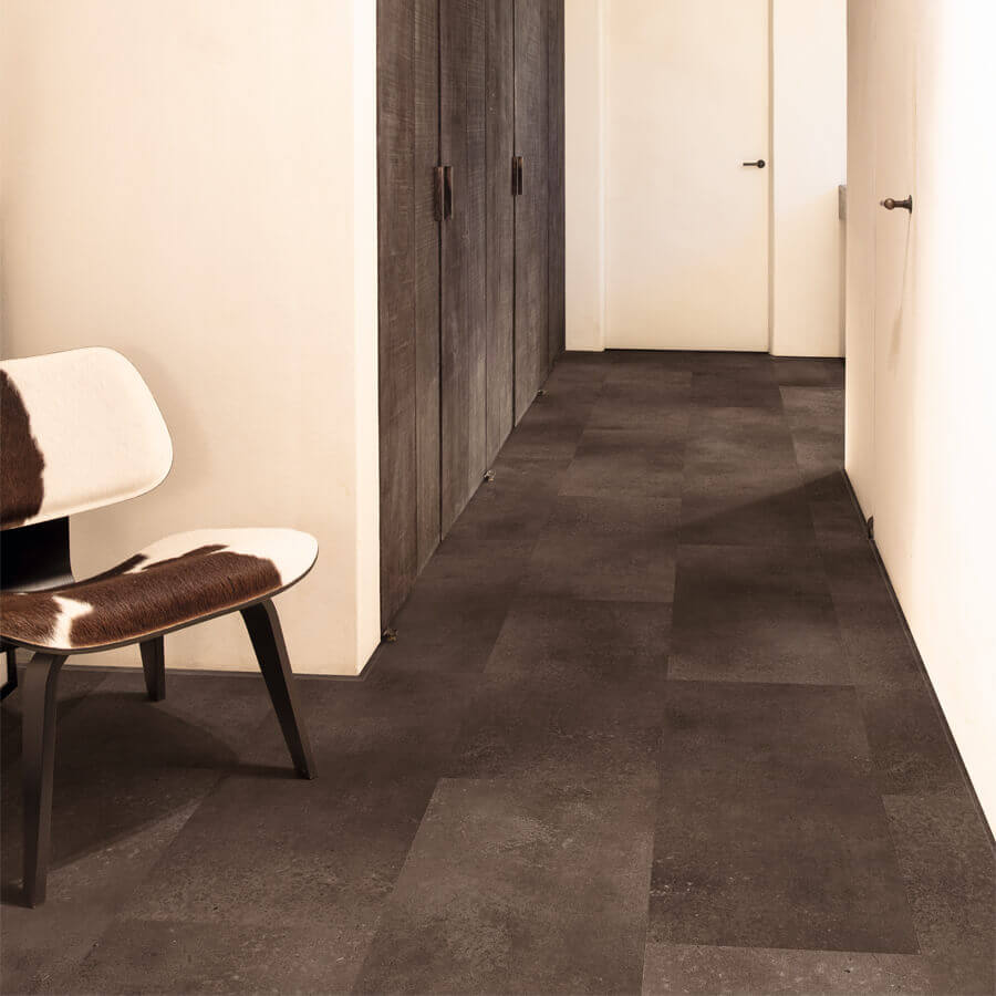 Quick Step Oro AVSTU40233 Kaneelrots pvc vloer, stijlvolle click-vloer in kaneelrots design, ideaal voor een gezellig en rustiek interieur