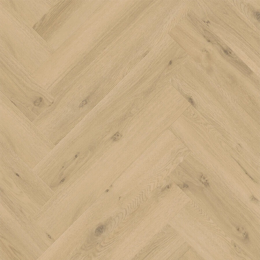 Quick Step Pristine SGHBC20326 Ocean Bliss Naturel pvc vloer, elegante visgraatvloer in naturel eiken, perfect voor een stijlvol interieur
